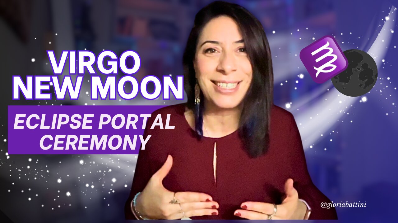 Virgo New Moon Ceremony 🌑 Eclipse Season Portal | Guided Ritual & Energy Cleanse
