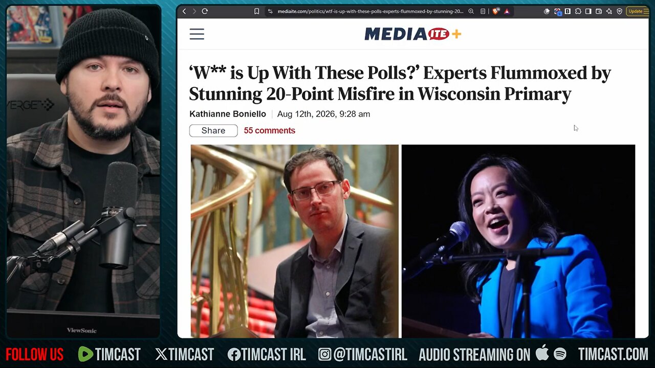 DSA CRUSHED, Polls INSANELY WRONG, Trump Gets GOOD NEWS But Democrats STRONG In Midterms thumbnail