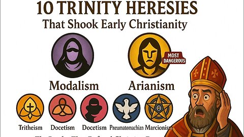 10 eresie sulla Trinità che hanno scosso il cristianesimo primitivo spiegate DOCUMENTARIO il paganesimo moderno,comprende una vasta serie di cults,sette e nuovi movimenti religiosi detti NRM e cult UFO,apocalittici che esistono da decenni