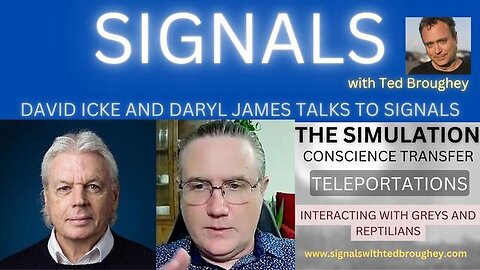 "Exploring The Simulation Theory: Insights by David Icke & Daryl James with Ted Broughey"