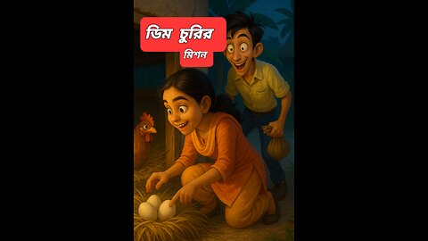 ডিম চুরির অভিযান 🥚 | Funny Bangla cartoon 2025