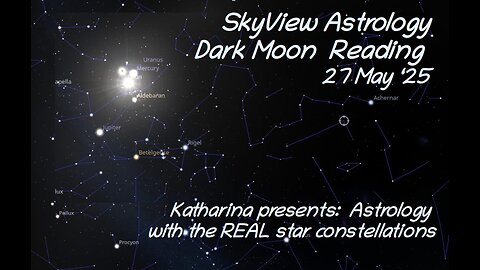 Dark Moon Reading 27 May 2025 : New Manifestation