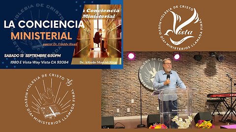 📖｜ «Lanzamiento Oficial de Libro» ｜ ✨ La Conciencia Ministerial ✨ ｜ ✍️ Dr. Marcial Alfredo Rivas ｜ 📚