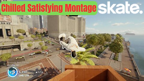 EA Skate. Chilled Satisfying Montage | San Vansterdam | 4K
