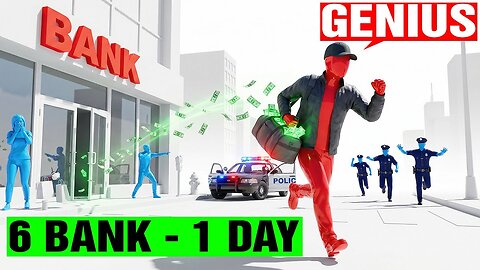 How a Drug Dealer Became "Robin Hood" and Robbed 6 Banks in ONE DAY Without Getting Caught