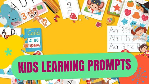 Unlock Your Child’s Genius! Fun Learning Prompts for Kids | Kids Learning Prompts Empire