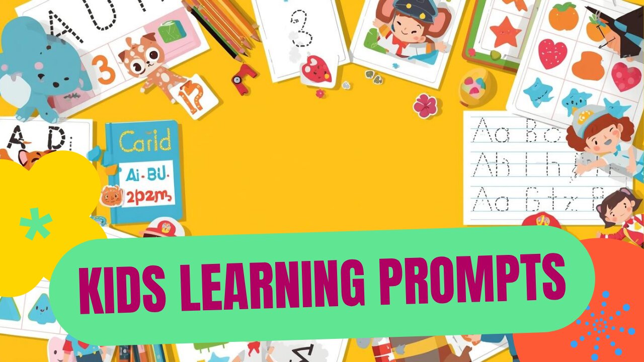 Unlock Your Child’s Genius! Fun Learning Prompts for Kids | Kids Learning Prompts Empire