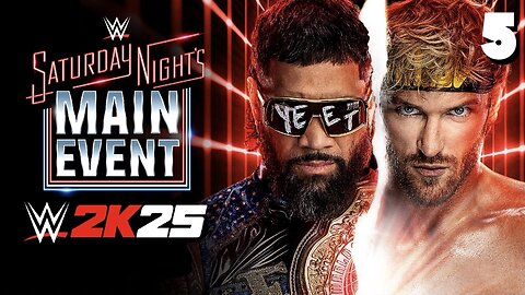 WWE 2K25 Saturday Night's Main Event May 24th 2025 - Jey does it!