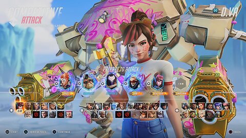 Overwatch 2 D.Va Gameplay (No Commentary)