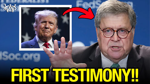 Bill Barr EXONERATES Trump in Congressional Deposition!!