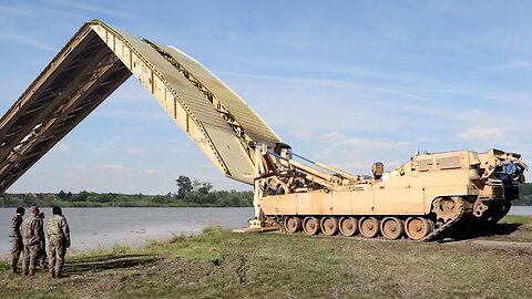 US Transformed the Feared M1 Abrams Tank into a Massive Armored Bridge