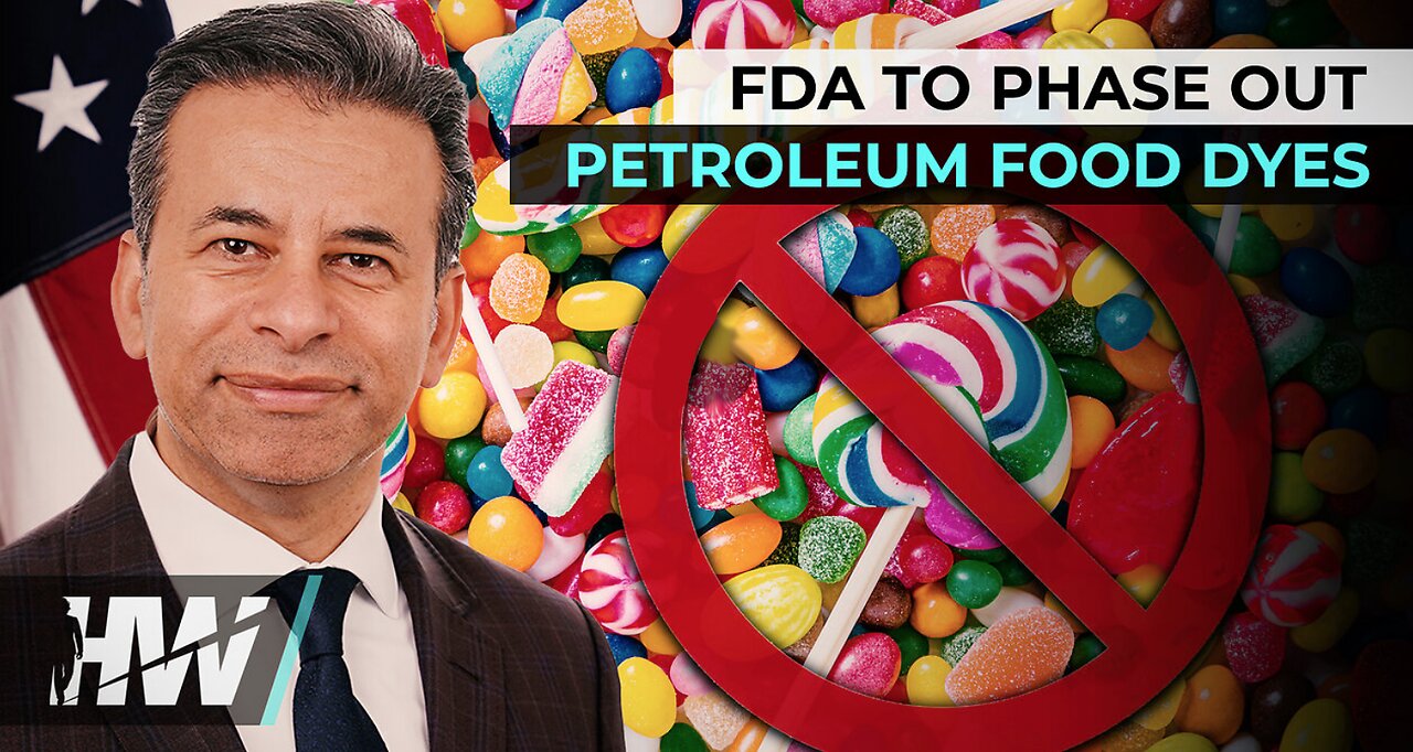 FDA COMMISSIONER TO PHASE OUT PETROLEUM FOOD DYES