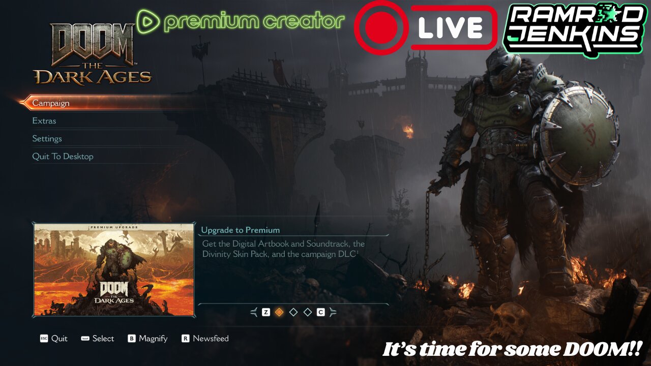 DOOM The Dark Ages! So excited to play this!