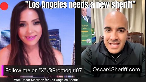 Los Angeles Sheriff Race Heats Up: Oscar Martinez Challenges Sheriff Robert Luna