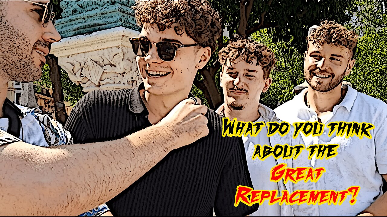Asking Normies About the Great Replacement (STREET INTERVIEWS IN SPAIN)