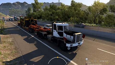 ATS, Downhill 7% grade, Edison L Series, 64 t, regenerative braking