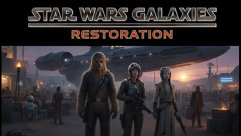 REWRITING GALACTIC HISTORY- Part 3: Star Wars Galaxies: Restoration | AlastorGaming Live