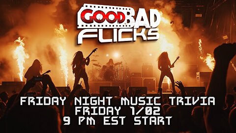 Friday Night Music Trivia with Cecil and Mrs T