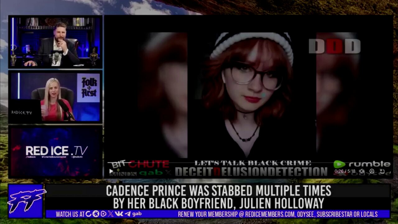 One of our most recent black-on-white crime videos was shown on REDICE.TV