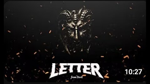 "Unbelievable Letter from Satanic Occult Society!"