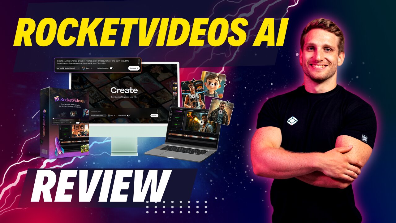 RocketVideos AI Review 🔥Turn Your Ideas into Cinematic Jaw Dropping AI Videos!
