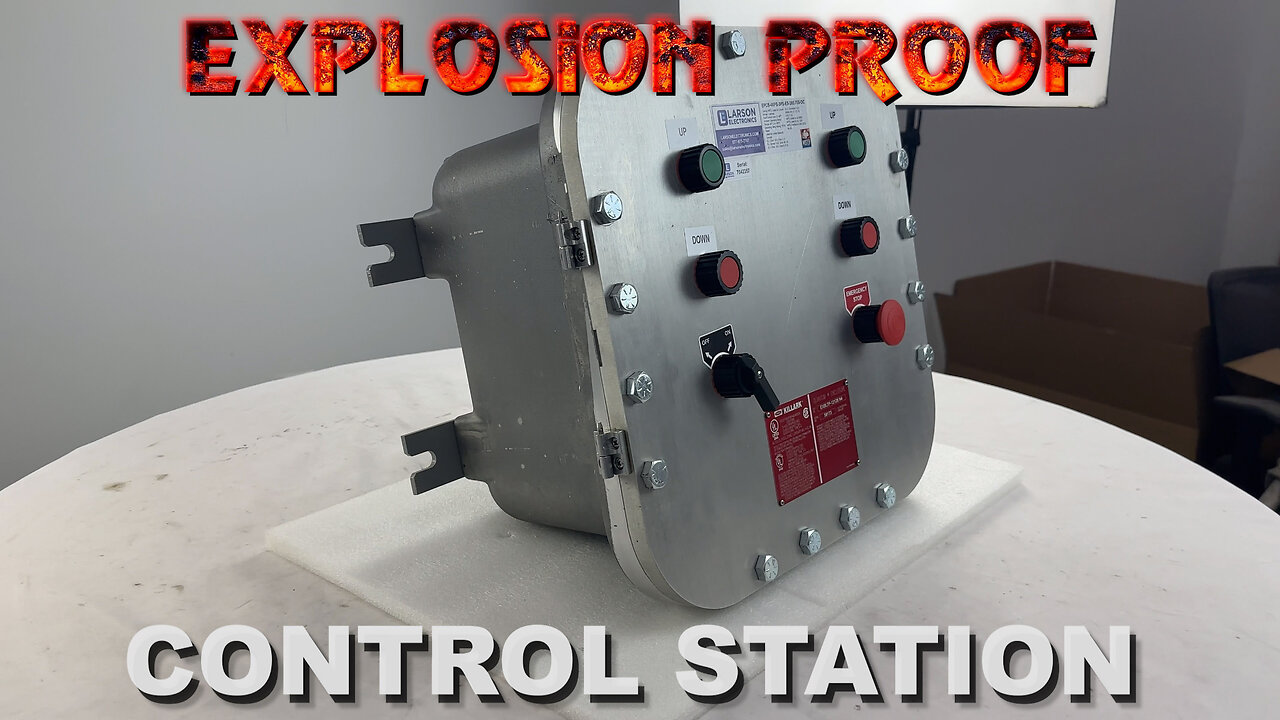 Explosion Proof Control Station - C1D1/C2D1 - Emergency Stop Button