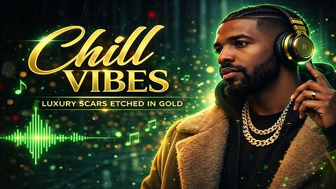 Chill Vibes Luxury Scars Etched in Gold