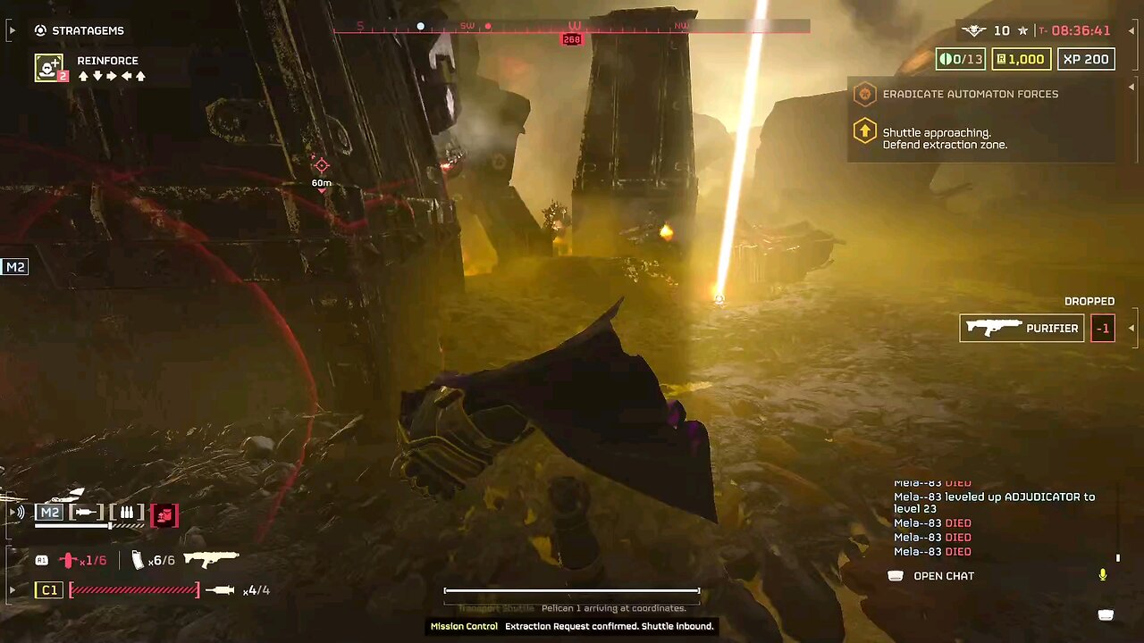 Helldivers 2 FREEDOM thru Hellbombs