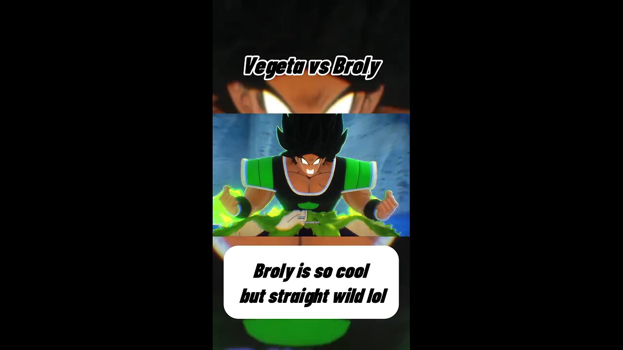 Broly is CRAAAAZZY lol XD