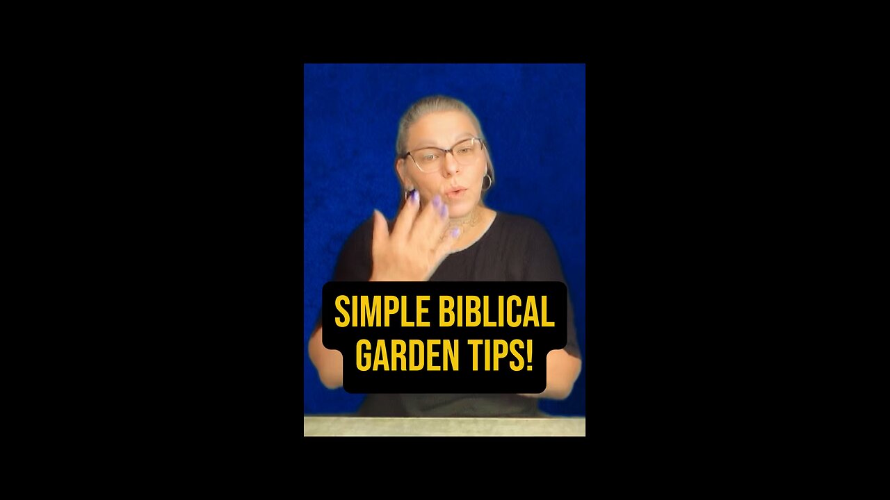Biblical Garden Tips! 😍🪴 #signlanguage #talk #asl #knowledge