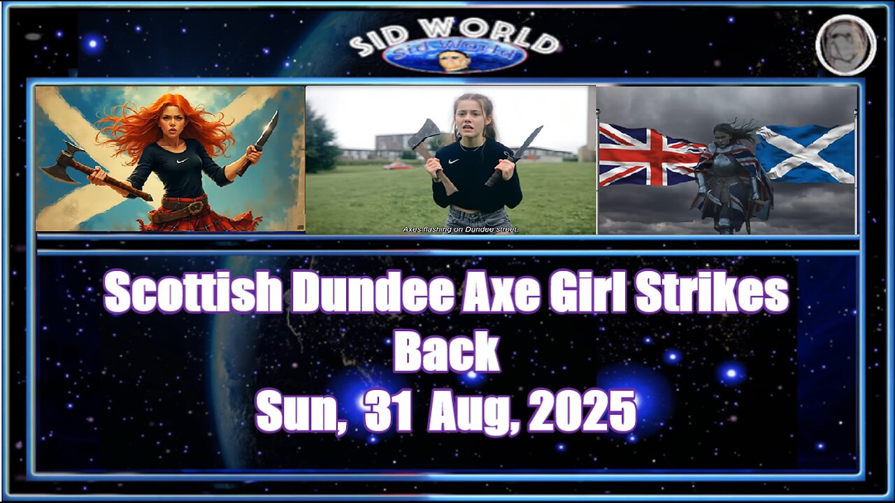 Scottish Dundee Axe Girl Strikes Back – AI Braveheart ParodyTribute Song