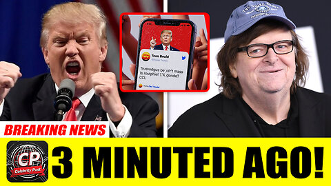 Trump Just LOST his mind after Micheal Moore Statement on Melania on Live Tv