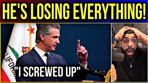 Gavin Newsom LOSES HIS MIND on Live TV When REALIZES He Just ENDED His CAREER With FATAL MISTAKE