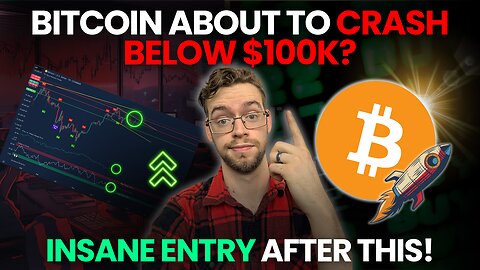 INSANE Buy Opportunity Coming After Bitcoin CRASH Below $100k?