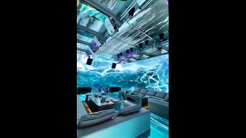 An immersive LED walled night club