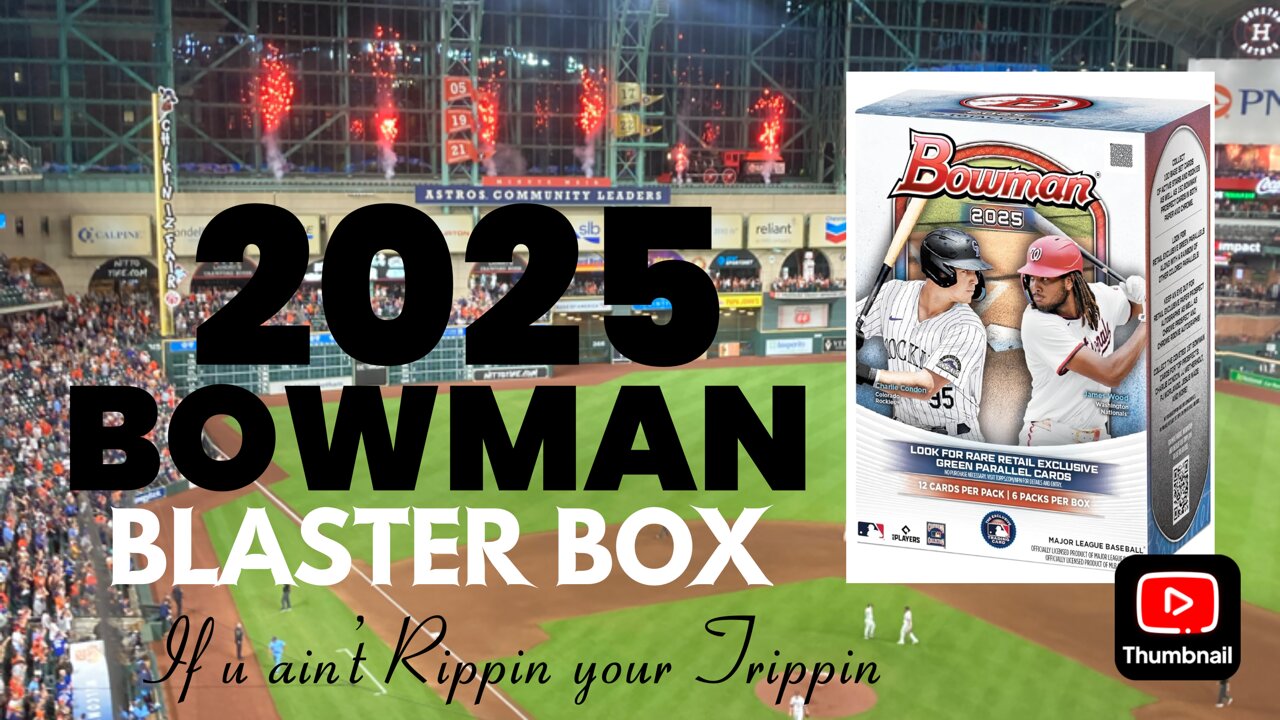 2025 #Bowman #baseballcards Blaster #packopening Cam Smith hunting