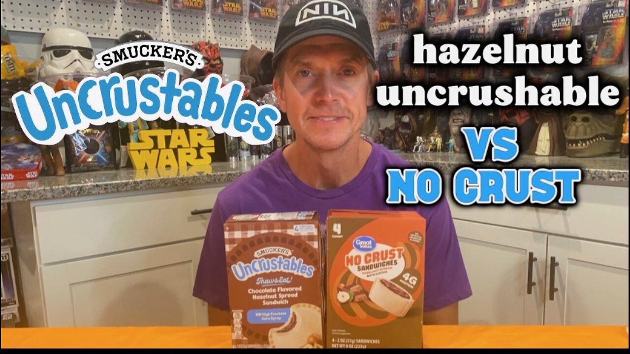 Hazelnut Uncrustables vs No Crust