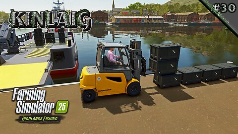 Coal + Fish = July SALES BOOM! 🐟💰 NEW JCB & FACTORY Built! 🏭 | Kinlaig Ep. 30 | Farming Simulator 25