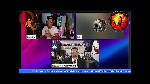 Lt. Col. Riccardo Bosi, Capt Kyle, Kelly: End Game 11/29/25 - Military Courts Is The Only Way!