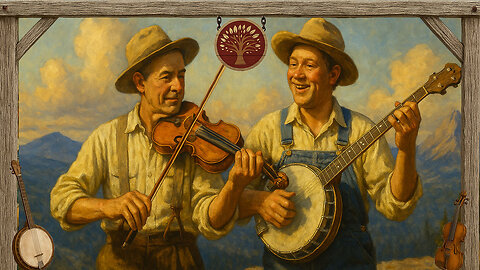 Bluegrass Instrumental 🎶020 – Banjo & Fiddle Background Music - Appalachian Folk Music