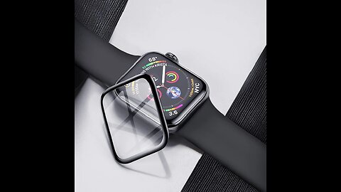 Apple Watch Screen Tempered Glass Protector, with Arc Wrap, Multi-layer Protection, for iWatch1~6_SE