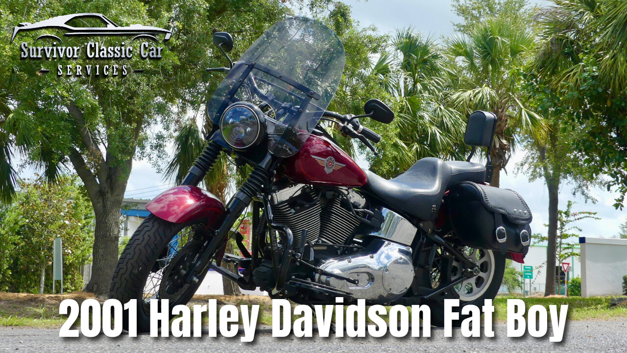Clean Harley Davidson Fat Boy 88CI Twin Cam Engine & 5 SPD Manual Transmission!!