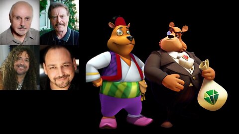 Video Game Voice Comparison- Moneybags the Bear (Spyro)