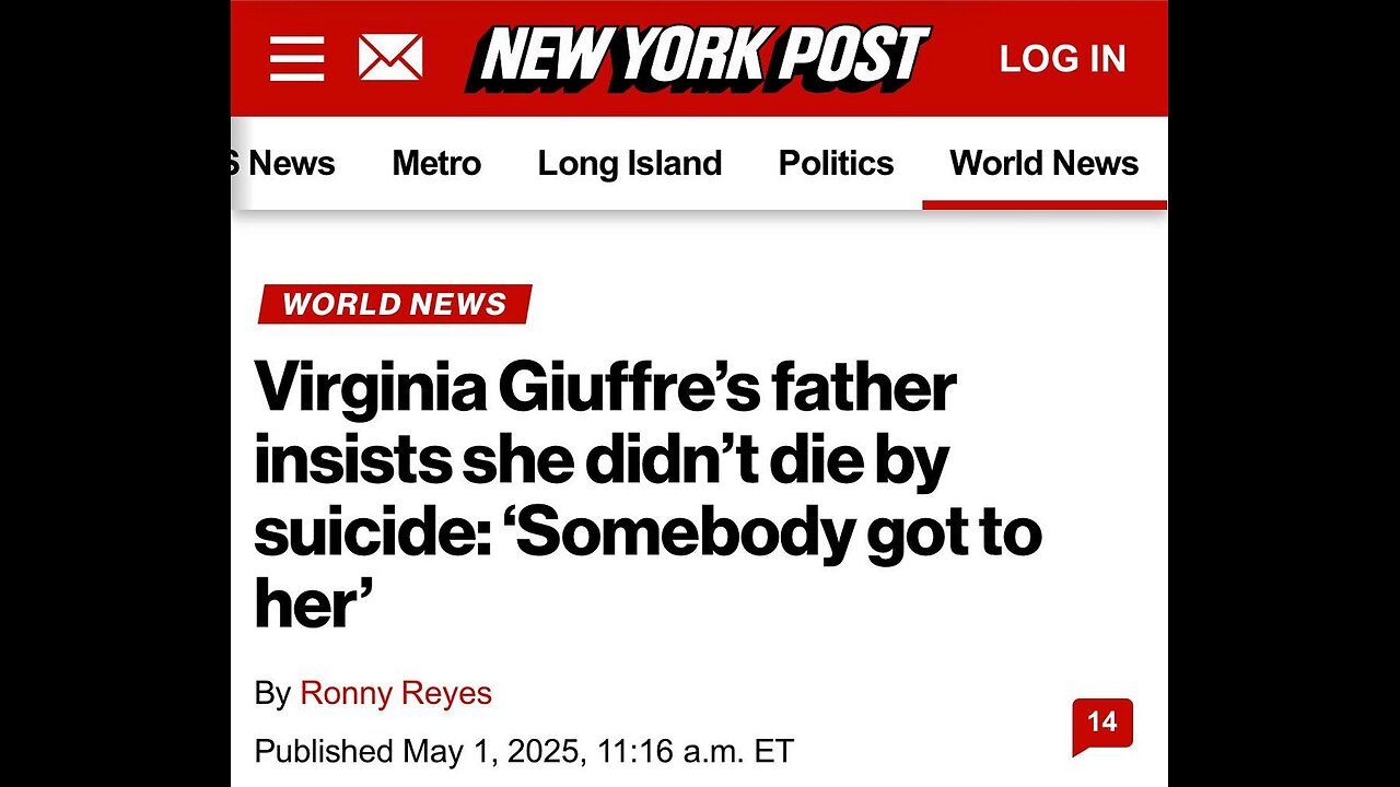 Epstein accuser Virginia Guiffre's father is not sold at all,