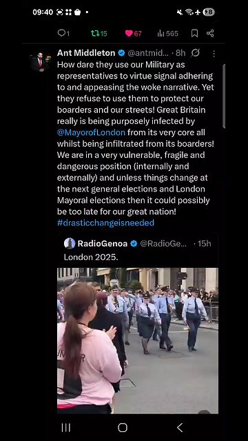 Ant Middleton: London Pride Parade