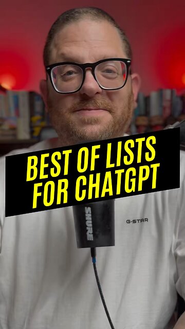Rank on top of ChatGPT with best-of lists. ✅