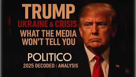 ТРАМП, УКРАИНА И КРИЗИС: О чем молчат СМИ? Скрытые послания Politico | Разбор