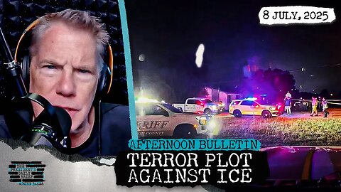 Anti-ICE Terror Attack Thwarted in Texas & Trump Pledges To Restart Weapons Shipments To Ukraine