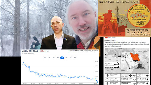 Swedish 🤡PsyOp. Saturday Iran-attack? Suicidal TikTok. Zionist-posting. Antisemitic skinhead & J7