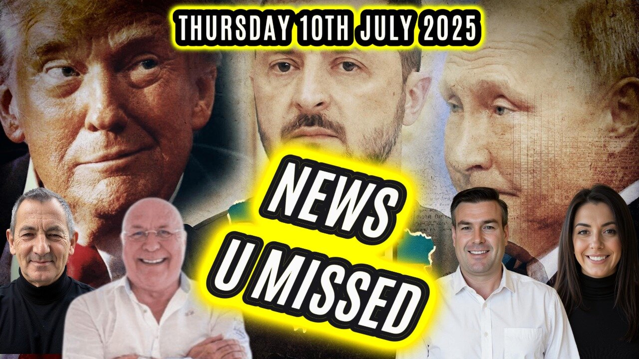 CHARLIE WARD DAILY NEWS WITH CHARLIE WARD, PAUL BROOKER & WARREN THORNTON THURSDAY 10TH JULY 2025